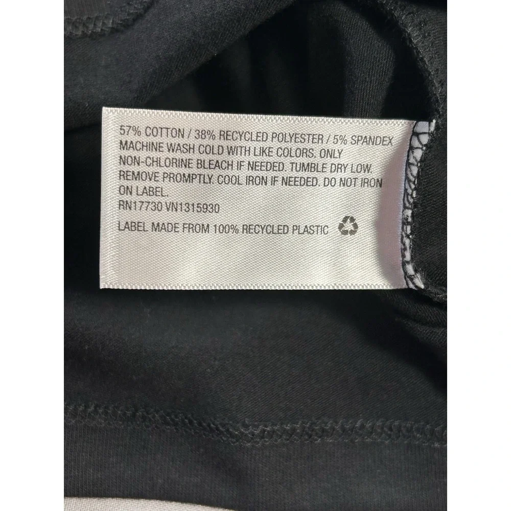 Wild Fable Black Cropped Fitted T-shirt Women's XL Basic‎ Classic